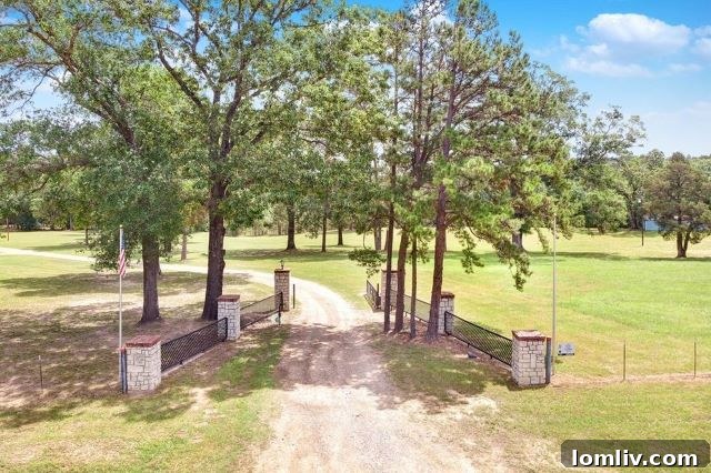 Aerial View of 381.5 Acre Ranch Property