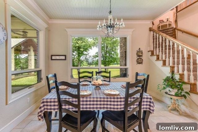 Elegant Dining Room with Board and Batten Walls
