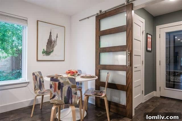 Stylish Kitchen Island and Breakfast Nook