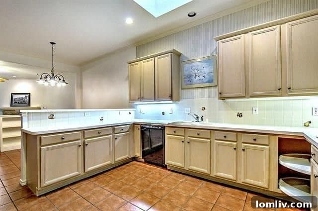 Elegant dining room with a classic built-in china cabinet, offering style and storage in the 'Steal' home in Dallas