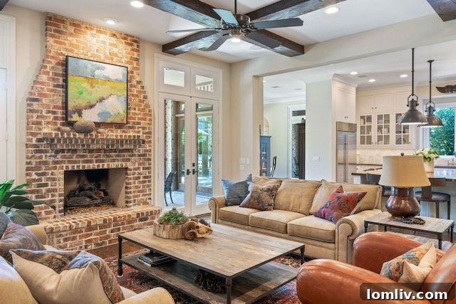 Spacious Living Area with Modern Design and Natural Light