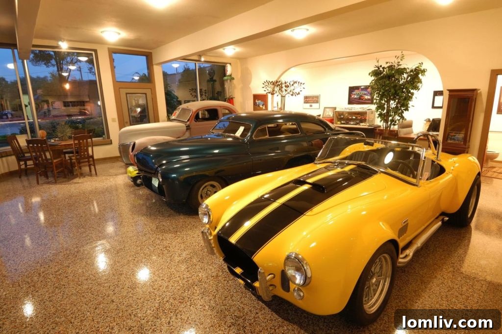 The Midcentury Modern That Transports You 4 Vintage Bar Area in Converted Dealership