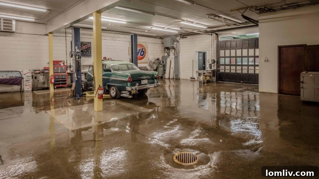 The Midcentury Modern That Transports You 5 Spacious Interior of Repurposed Dealership