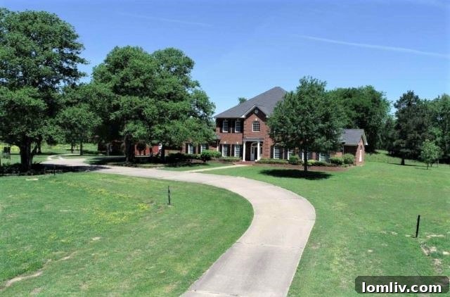 Scenic view of Shoemake Ranch in East Texas