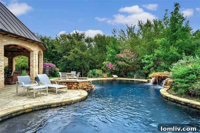 Backyard Oasis with Pool and Spa at Elm Hollow Court