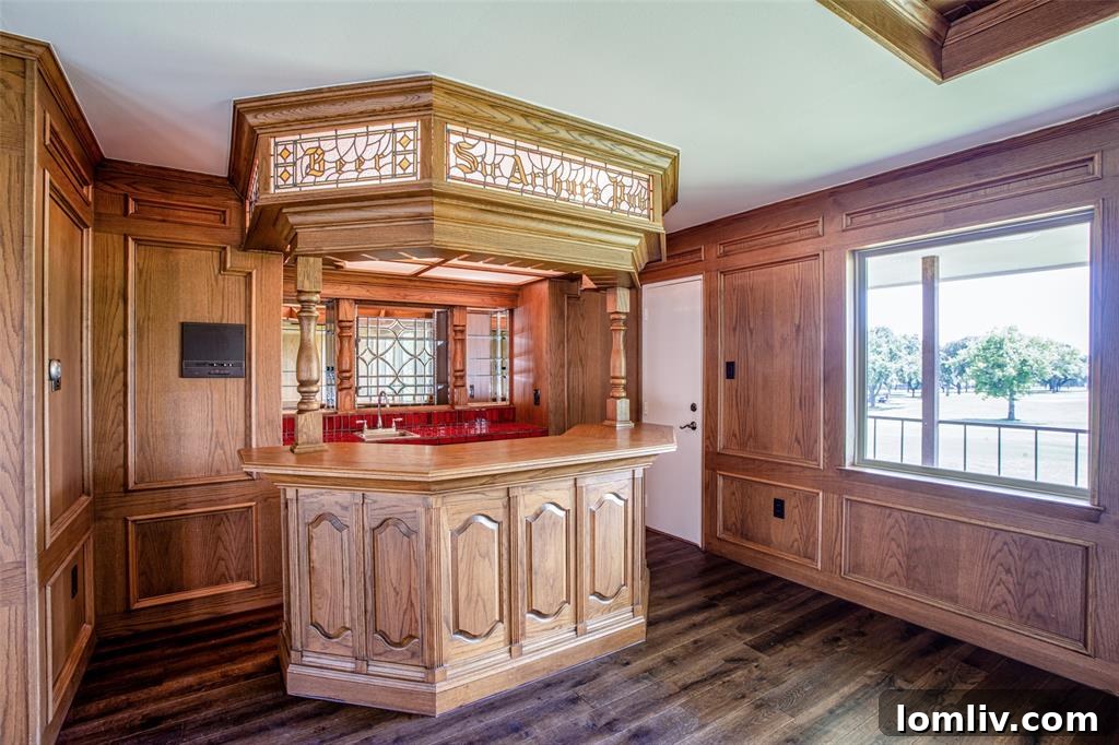 Pub-Style Game Room with Golf Course Balcony View, 3326 Gatwick Place