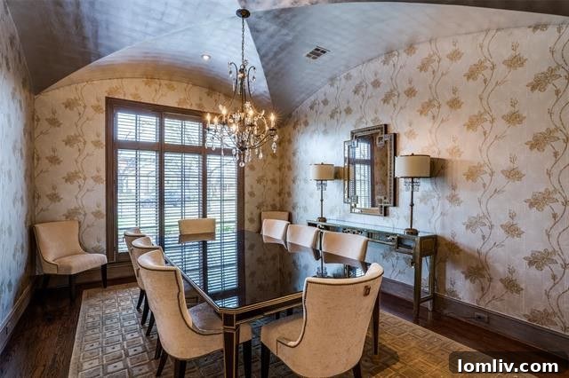 Preston Hollow Mansion: A Beauty Icon's Former Residence 5 Elegant interior design of a Preston Hollow residence
