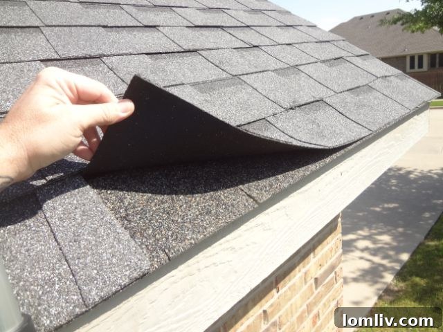 Improperly installed roof with two layers of shingles