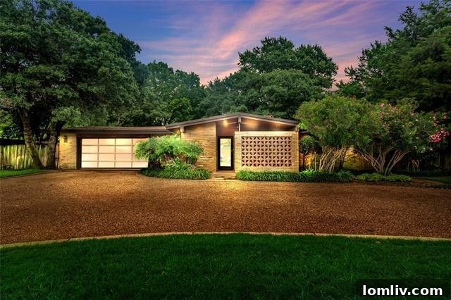 Two Stunning Dallas Homes: A Midcentury Modern Masterpiece and a Contemporary Golf Course Residence