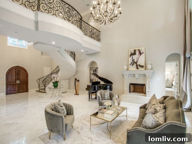 Elegant Interior Design of a Dallas Luxury Home