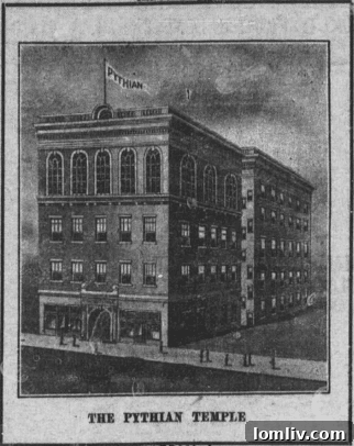 Historic brick building in Deep Ellum, Texas