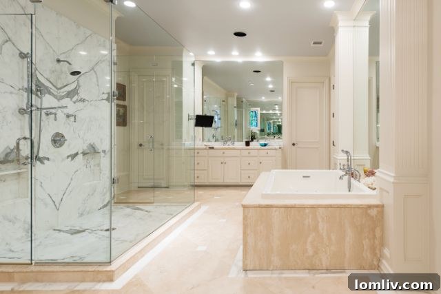 Spacious Master Closet