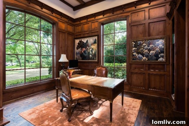 Cozy Family Room Interior