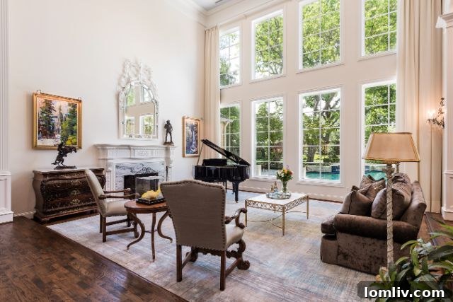Spacious Living Room Interior