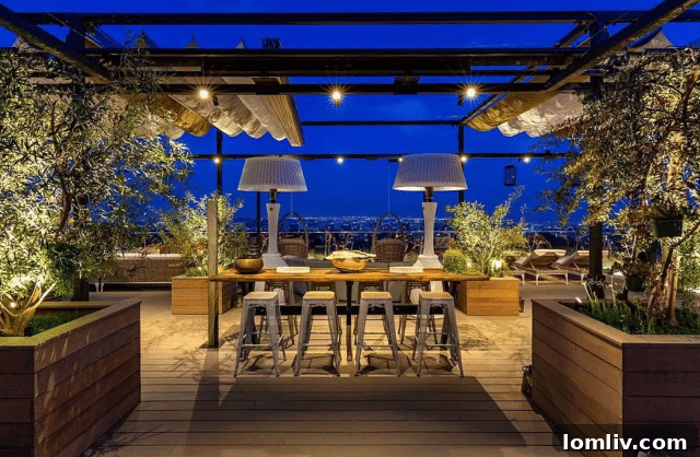 Infinity Canopy installed at California’s Villa Sarbonne