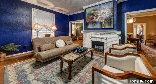 Inviting front porch of a Dallas Craftsman, perfect for gathering