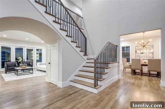 Elegant luxury home in Dallas's Lakewood neighborhood, featuring modern renovations and sophisticated design.