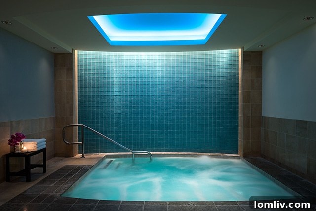 Relaxing massage and swim at The Ritz-Carlton Spa in Dallas
