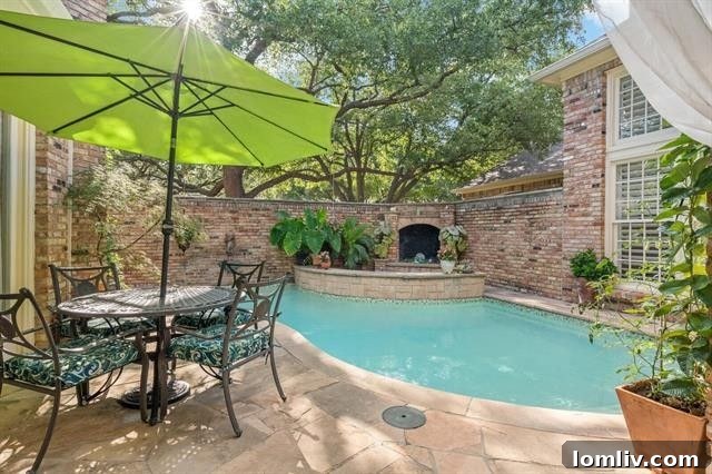 Lush Backyard and Patio Area