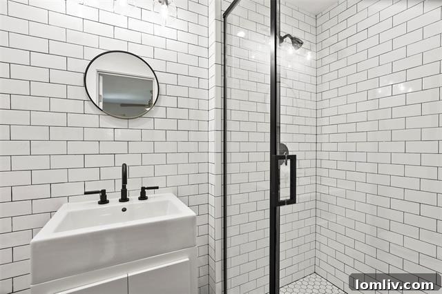 Freshly Painted Interiors and Modern Fixtures