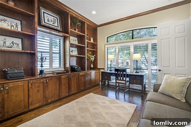Downstairs Owner's Retreat in Stonebridge Ranch Home