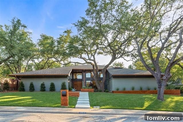 Dallas Modern Home Renovation: 10807 Branch Oaks Circle