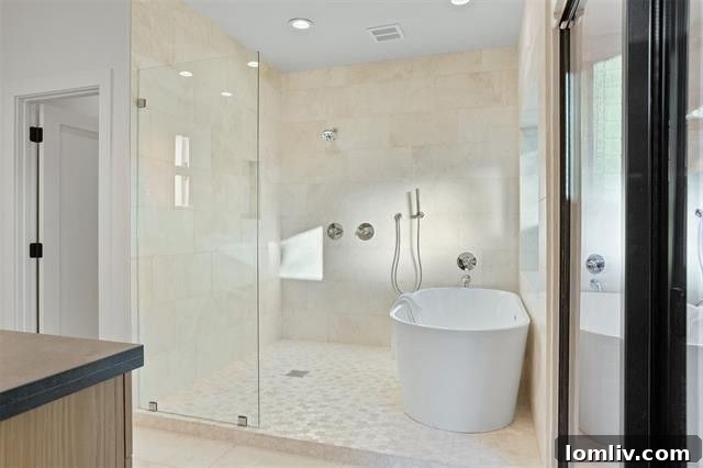 Modern Master Bathroom Dallas