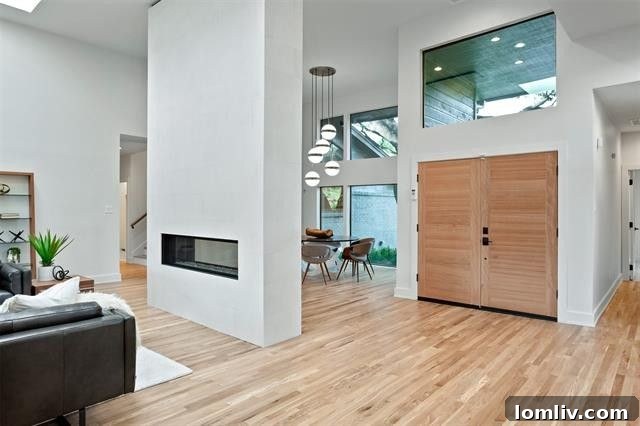 Modern Living Room After Renovation