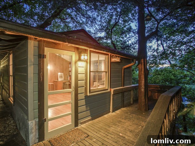 Canterbury Guesthouse in a Dallas single-family neighborhood