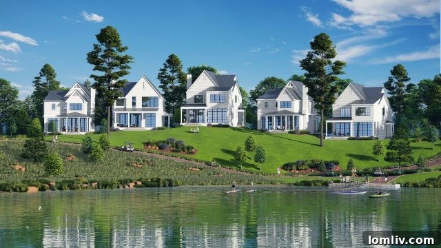 Contemporary Cottages Architecture at Henderson Bay, Long Cove