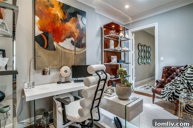 Stylish powder room with elegant fixtures, reflecting sophisticated design