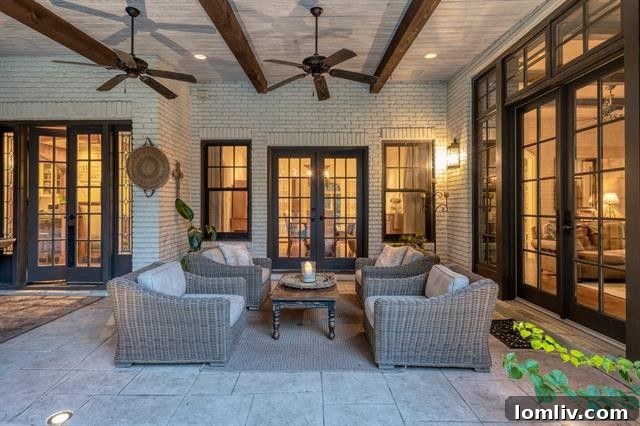6014 Swiss Avenue luxurious swimming pool and backyard