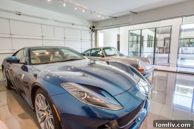 Automotive Display Area in Vaquero Home