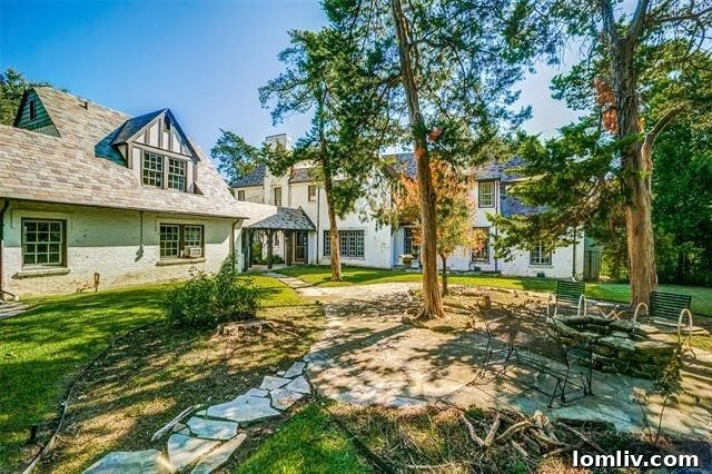 Bright and open kitchen area in the meticulously restored historic Kessler Park home