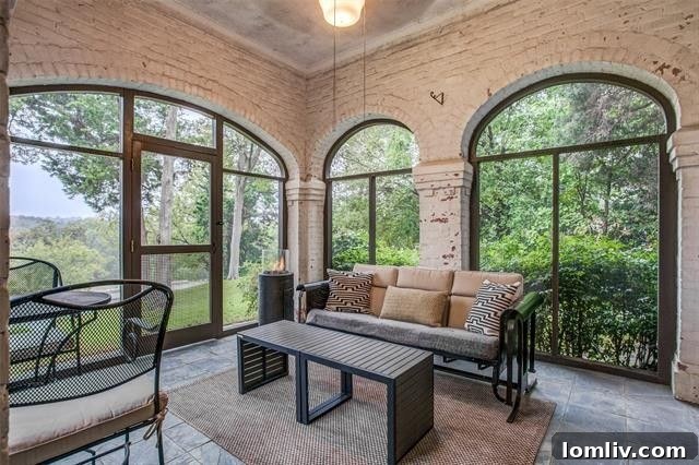 Elegant exterior view of the historic Kessler Park residence at 1033 N. Plymouth Road