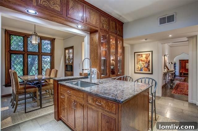 Designer kitchen island featuring premium finishes and ample space for entertaining