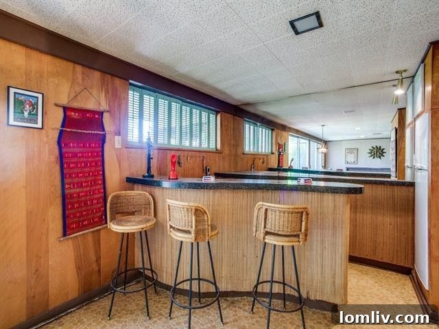 Exterior view of the classic Lakewood mid-century ranch home.