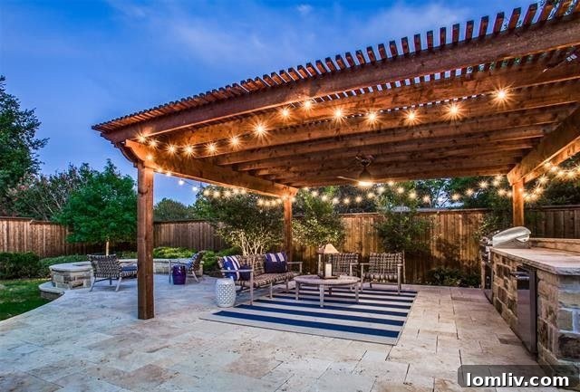 Lush, private backyard with mature trees and a sturdy fence, offering seclusion and natural beauty
