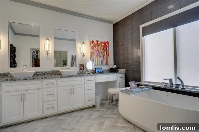 Master Bathroom Fort Worth Townhouse