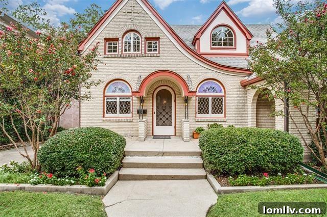 Historic Tudor Home in Swiss Avenue, Dallas - Exterior View
