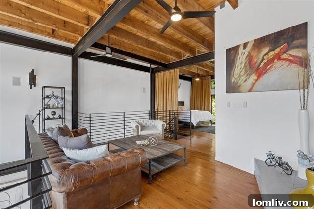 Private rooftop terrace offering panoramic views of the Dallas skyline.