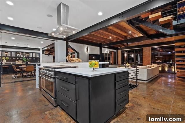 A glimpse into the luxurious and modern design of a Magnolia Hill Court townhome.