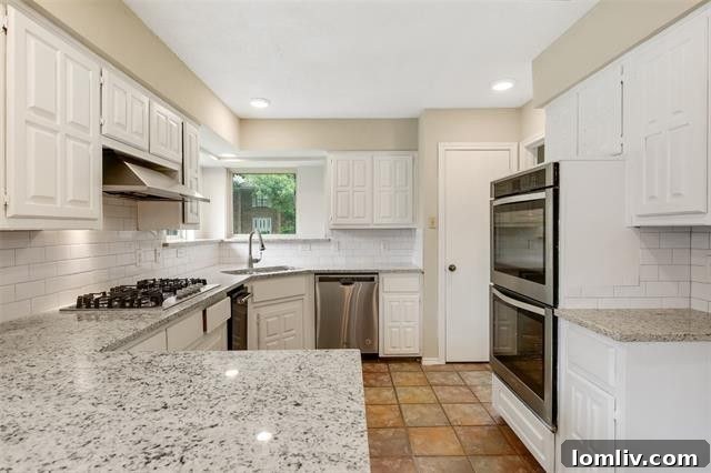 Comfortable bedroom with new flooring, offering a peaceful retreat