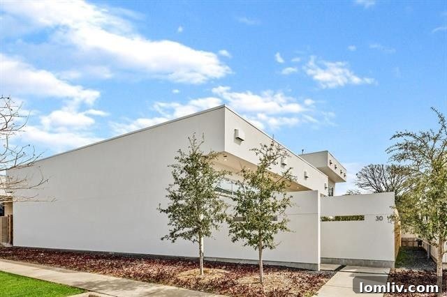 Sleek modern architecture at 30 Vanguard Way, Urban Reserve Dallas