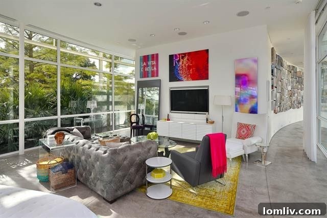 Modern kitchen with high-end appliances