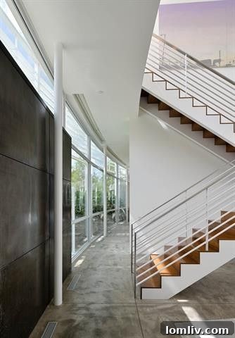 Expansive living area leading to outdoor space