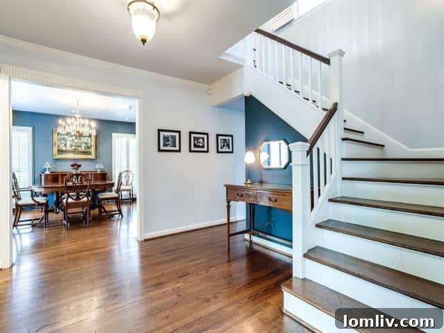 Modern Craftsman Home Interior Dallas
