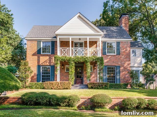 Historic Georgian Home North Wynnewood Dallas
