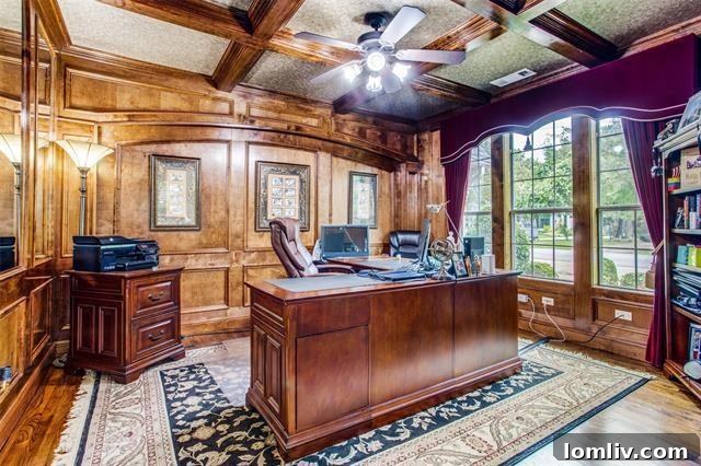 Versatile bonus room perfect for home gym or theater