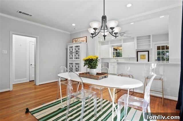 Spacious Master Bedroom with Bright Windows in East Dallas Home